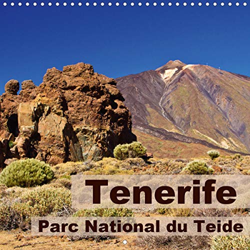 Tenerife - Parc National du Teide (Calendrier mural 2021 300 × 300 mm Square): Majestueux paysages volcaniques sur l'île de Tenerife (Calendrier mensuel, 14 Pages ) (CALVENDO Places)