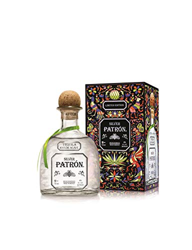 Tequila Patrón Silver con caja especial decorada - 700 ml Tequila Patrón Silver con caja especial decorada - 700 ml