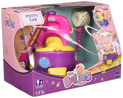 The Bellies - Bellies Potty Car, Accesorio para Niños y Niñas a Partir de 3 Años, Multicolor, (Famosa 700015140)