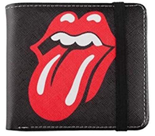 The Rolling Stones Classic Tongue Cartera Negro The Rolling Stones Classic Tongue Cartera Negro