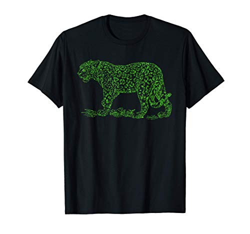 Tigre animal Jaguar Pantera regalo de cumpleaños lindo nuevo Camiseta