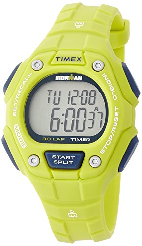 Timex 30 Lap Mid – Reloj (Reloj de Pulsera, Unisex, plástico, Amarillo, de plástico, Amarillo)