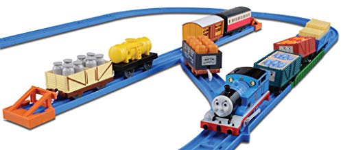 Tomica PraRail Thomas & Friends Train Freight Loading Set (Model Train) [Toy] (japan import)