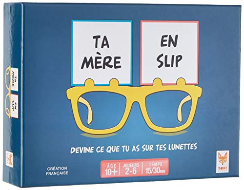 Topi Games- Jeux de Société - Ta Mère En Slip, Color Bleu (439001)