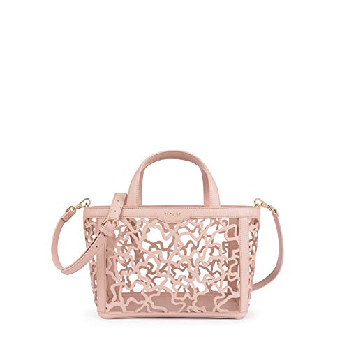 Tous Kaos Shock - Bolso de Mano para Mujer, Rosa, 28 x 21 x 14 cm Tous Kaos Shock - Bolso de Mano para Mujer, Rosa, 28 x 21 x 14 cm