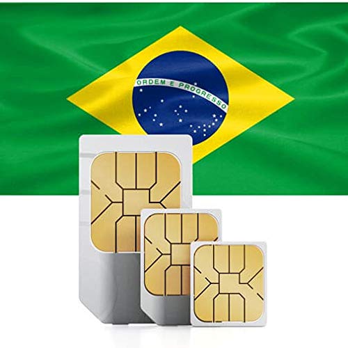 travSIM Tarjeta SIM para Brasil (30 días SIM de Reino Unido) – 12 GB datos móviles – Tarjeta SIM de Brasil Three UK para Brasil – itinerancia gratuita en 71+ destinos de viaje