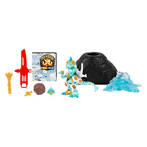 Treasure X Beast Sigle Pack. Fire VS Ice 6 nuevas Dino Bestias coleccionables (FAMOSA 700015741) , color/modelo surtido
