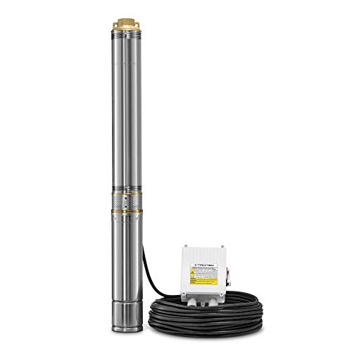 TROTEC Bomba para Pozo Profundo TDP 7500 E, 1.500 W, Profundidad de hasta:20 m, Jardín, Hogar TROTEC Bomba para Pozo Profundo TDP 7500 E, 1.500 W, Profundidad de hasta:20 m, Jardín, Hogar