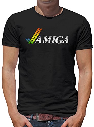 TShirt-People Amiga - Camiseta para hombre Negro L