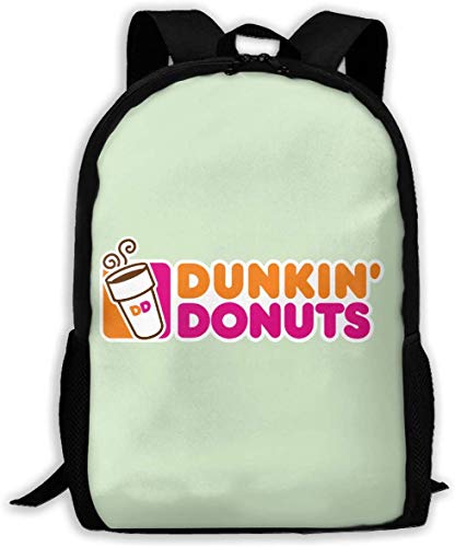 TTmom Mochilas Tipo Casual,Bolsa de Viaje Dunkin Donuts Logo Unisex Backpack Shoulder Bag School Backpack Travel Bags Laptop Backpack