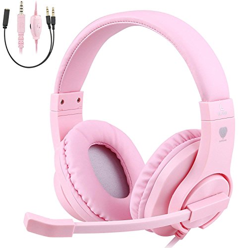 TurnRaise Auriculares para Niños, 40mm Flexible Auriculares con Cable con Micrófono y Control de Volumen TurnRaise Auriculares para Niños, 40mm Flexible Auriculares con Cable con Micrófono y Control de Volumen