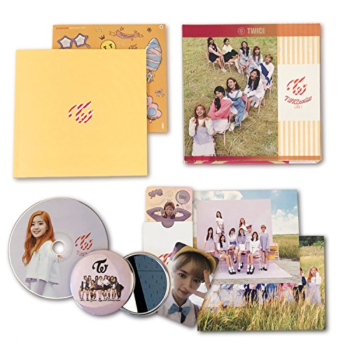 TWICE 3rd Mini Album - TWICECOASTER : LANE 1 [ APRICOT Ver. ] CD + Photobook + Photocards + Sticker + FREE GIFT / K-pop Sealed