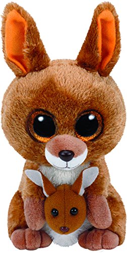TY - Beanie Boos Kipper, peluche canguro, 15 cm, color marrón (United Labels Ibérica 37226TY) , color/modelo surtido