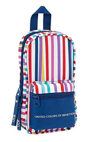 Ucb benetton plumier mochila 4 estuches llenos, 33 piezas, escolar. Ucb benetton plumier mochila 4 estuches llenos, 33 piezas, escolar.