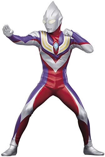 Ultraman Tiga Heros - Figura Valiente (18 cm)