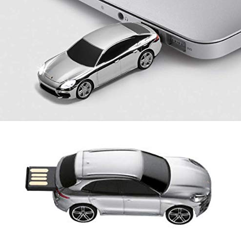 Unbekannt Porsche Driver's Selection - Memoria USB de 8 GB, diseño Panamera Turbo G2, color plateado