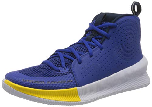 Under Armour Jet, Zapatillas de básquetbol Hombre, Royal/Blanco/Taxi (403), 44 EU