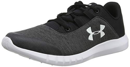 Under Armour Mojo, Zapatillas de Running Hombre, Negro (Black/White 003), 43 EU