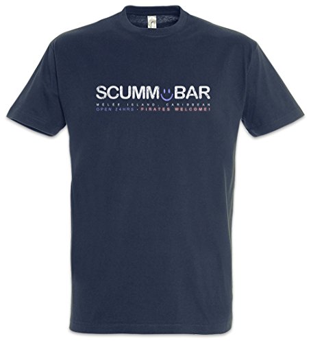 Urban Backwoods Scumm Bar Camiseta De Hombre T-Shirt Azul Talla 2XL