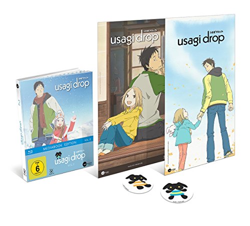 Usagi Drop - Vol. 2 - Limited Mediabook (inkl. Maxi Poster & 2 Sticker) [Alemania] [Blu-ray]