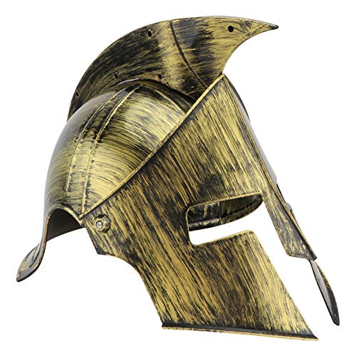 VALICLUD Medieval Knight Hat Vintage Viking Gladiator Soldier Helmet Headdress Photo Prop Masquerade Warrior Diadema para Mujeres Hombres