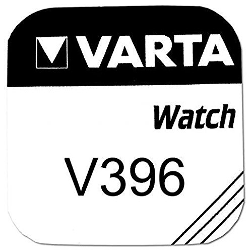VARTA-Lote de pilas de óxido de plata para relojes, (V396 SR59) Drain High