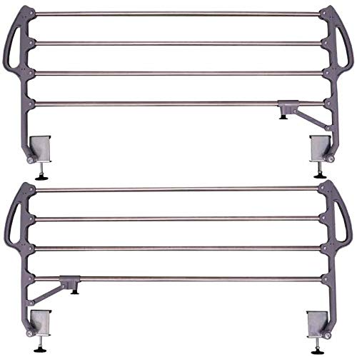 Ventadecolchones - Barandilla de Cama Articulada (Juego de 2 barandillas) Ventadecolchones - Barandilla de Cama Articulada (Juego de 2 barandillas)