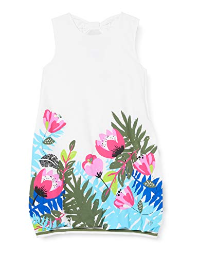 Vestido POPELÍN SIN Mangas NIÑA Blanco Samba Dreams Vestido POPELÍN SIN Mangas NIÑA Blanco Samba Dreams