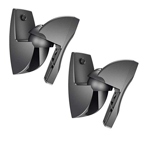 Vogels VLB 500 B Conjunto de soporte de Montaje en Pared para altavoz, Giratorio, Premontado, Máximo 5 kg, Embalaje ecológico, Negro (2 soportes) Vogels VLB 500 B Conjunto de soporte de Montaje en Pared para altavoz, Giratorio, Premontado, Máximo 5 kg, Embalaje ecológico, Negro (2 soportes)