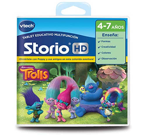 VTech- Cartucho para Storio, Trolls (3480-271022) , color/modelo surtido VTech- Cartucho para Storio, Trolls (3480-271022) , color/modelo surtido