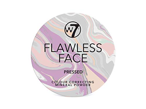 W7 Polvo mineral corrector de color facial impecable