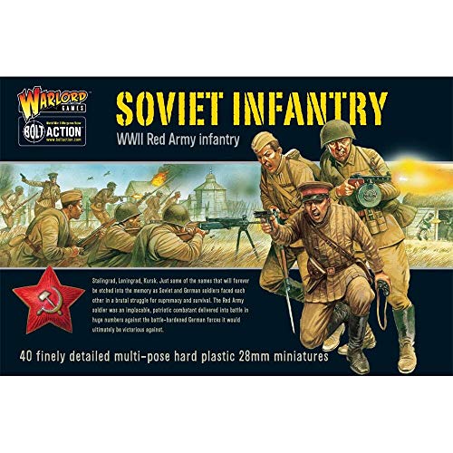Warlord WL402014003 Warlord Soviet Infantry Plastic Box Set