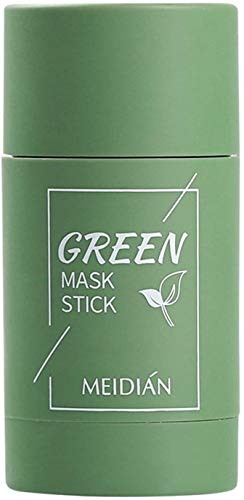 Wcjing Green Tea Purifying Clay Face Mask Stick Deep Cleansing Oil Control Anti-Acne Solid Mask, Eggplant Hydrating Blackhead Remover Facial Mask Repair and Shrink Pores (Green Tea) Wcjing Green Tea Purifying Clay Face Mask Stick Deep Cleansing Oil Control Anti-Acne Solid Mask, Eggplant Hydrating Blackhead Remover Facial Mask Repair and Shrink Pores (Green Tea)