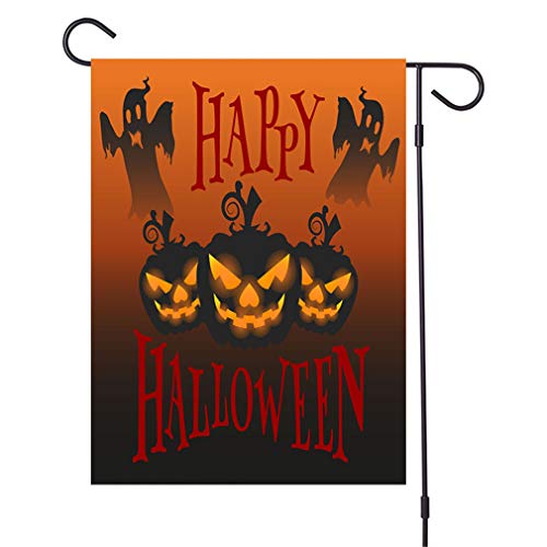 WDXLT Feliz Halloween Decoraciones De Estandartes,Calabaza Castillo Ramas Late Bandera Colgante,Interior Pared Dormitorios Decoraciones Navideñas