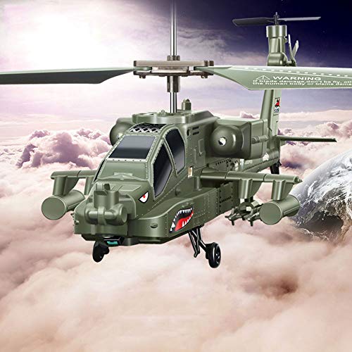 Weaston S109G imitación de Combate Militar de inyección de Gotas Resistente con el Regalo del Juguete giroscopio RC helicóptero de Control Remoto Aviones no tripulados Apache Aviones Juguete de