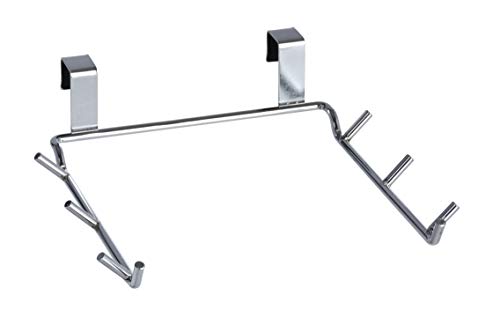 Wenko Soporte para Bolsa de Basura, Metal, Plateado, 23x22x6 cm Wenko Soporte para Bolsa de Basura, Metal, Plateado, 23x22x6 cm