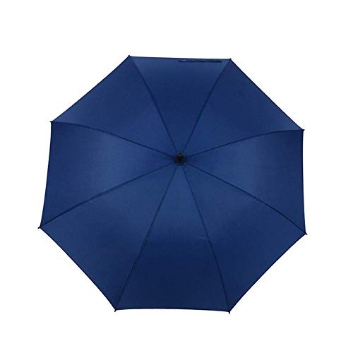Wghz Umbrella Golf Umbrella Paraguas de Gran tamaño, automáticos, ventilados, a Prueba de Viento, Impermeables, Abiertos, para Hombres y Mujeres (Color: Azul, tamaño: 112 cm)