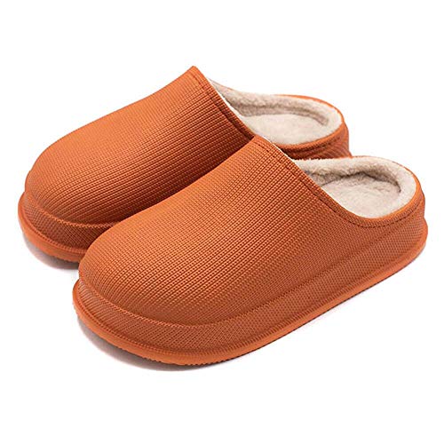 whc0815 2020 Latest Technology-Super Soft Home Slippers New Winter Waterproof Non-Slip Home Slippers Comfortable Warm Plush Lining Men Women 39 Orange whc0815 2020 Latest Technology-Super Soft Home Slippers New Winter Waterproof Non-Slip Home Slippers Comfortable Warm Plush Lining Men Women 39 Orange