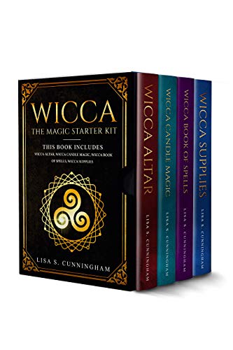 Wicca: The Magic Starter Kit. This book includes: Wicca Altar, Wicca Candle Magic, Wicca Book of Spells, Wicca supplies. (English Edition)