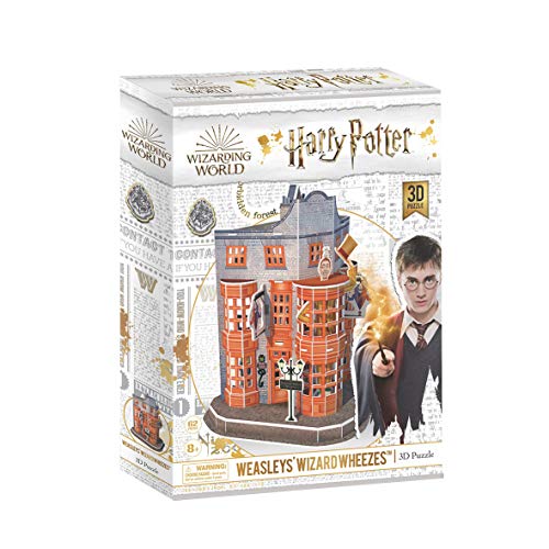 World Brands-Tienda de Articulos de Broma Weasley's de Harry Potter, Cubic Fun, puzle, rompecabezas, maquetas para montar, puzzles 3D, kit de construcción DS1007H World Brands-Tienda de Articulos de Broma Weasley's de Harry Potter, Cubic Fun, puzle, rompecabezas, maquetas para montar, puzzles 3D, kit de construcción DS1007H