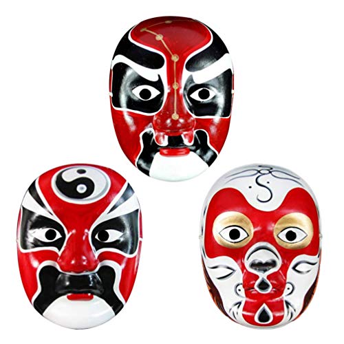 woyaochudan 3 Piezas de la ópera de Pekín China Pintada a Mano para decoración de Pared Colgante de Fiesta de actuación escénica para Pintura de Bricolaje Fiesta de Disfraces (Estilo Aleatorio) woyaochudan 3 Piezas de la ópera de Pekín China Pintada a Mano para decoración de Pared Colgante de Fiesta de actuación escénica para Pintura de Bricolaje Fiesta de Disfraces (Estilo Aleatorio)