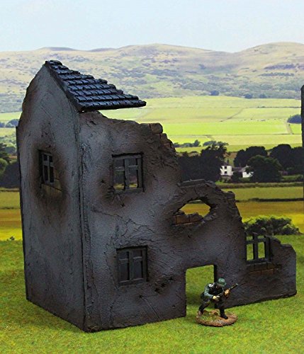 WWG Casa de Campo en ruinas “Normandía” 28mm- Dioramas Militares, II Guerra Mundial, Flames of War WWG Casa de Campo en ruinas “Normandía” 28mm- Dioramas Militares, II Guerra Mundial, Flames of War