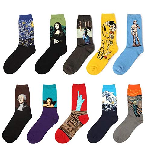 WYEKJ Algodón En Medias Calcetines Cinco Pares De Calcetines Algodón Tendencia Otoño Otoño Pintura Famosa Calle De Los Niños? Cinco Pares De Caja De Regalo Patrón Aleatorio Doe WYEKJ Algodón En Medias Calcetines Cinco Pares De Calcetines Algodón Tendencia Otoño Otoño Pintura Famosa Calle De Los Niños? Cinco Pares De Caja De Regalo Patrón Aleatorio Doe