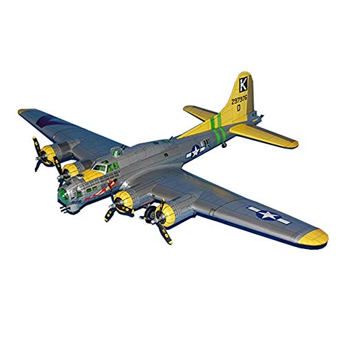 XHH Modelo de avión, Rompecabezas de Papel Militar, Modelo de avión, Juguetes, 1/32 EE. UU. B-17G Sky Fortress Bomber, Juguetes y Regalos para niños, 27,2 x 37,4 Pulgadas XHH Modelo de avión, Rompecabezas de Papel Militar, Modelo de avión, Juguetes, 1/32 EE. UU. B-17G Sky Fortress Bomber, Juguetes y Regalos para niños, 27,2 x 37,4 Pulgadas