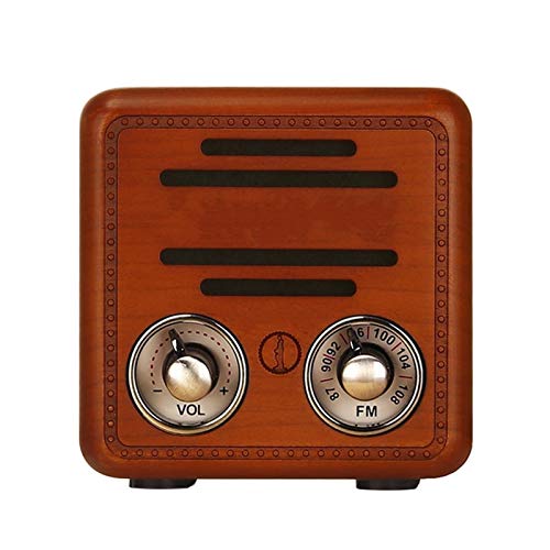 YAOHONG Retro Pequeño Mini Sound Sound Regalo de Cumpleaños para Enviar Honey Cañón bajo con Cuerpo Radio Al Aire Libre Tarjeta Creativa Tarjeta Inalámbrica Bluetooth Altavoz (Color : A)