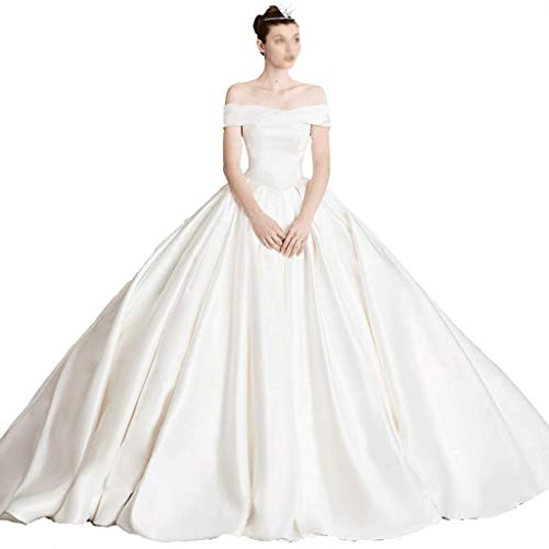YC electronics Ropa de Boda Boda Retro sin Tirantes Plisado Vestido de Novia Largo Satinado Vestido de Princesa Falda Fiesta Trompeta Imperio Cintura Vestido de Noche Largo Vestidos de Novia YC electronics Ropa de Boda Boda Retro sin Tirantes Plisado Vestido de Novia Largo Satinado Vestido de Princesa Falda Fiesta Trompeta Imperio Cintura Vestido de Noche Largo Vestidos de Novia