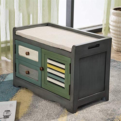 YISUNF Artículos for el hogar del zapato Gabinete de la vendimia arte del Viejo Cambio de calzado Banco Porche Armario Cama extremo de los pies del taburete desgaste de las zapatas de heces de almacen YISUNF Artículos for el hogar del zapato Gabinete de la vendimia arte del Viejo Cambio de calzado Banco Porche Armario Cama extremo de los pies del taburete desgaste de las zapatas de heces de almacen