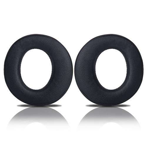 Yizhet 1 Par Almohadillas de Repuesto Cojín para Auriculares Almohadillas de Espuma de Cuero Proteico Esponja de Cuero Cojines Compatible con Auriculares Sony PS4 PS3 PSV PC Gold Wireless 7.1(Negro) Yizhet 1 Par Almohadillas de Repuesto Cojín para Auriculares Almohadillas de Espuma de Cuero Proteico Esponja de Cuero Cojines Compatible con Auriculares Sony PS4 PS3 PSV PC Gold Wireless 7.1(Negro)