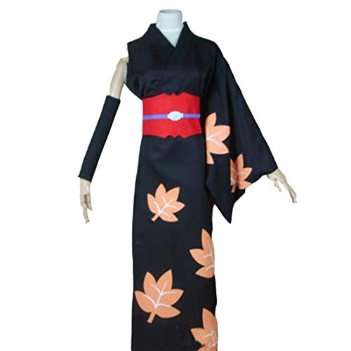 YKJ Anime Cosplay Damas Kimono Mascarada Capa Uniforme y La Cintura Sello Personalizado Ciclo De 15 Días,Clothing Set-L