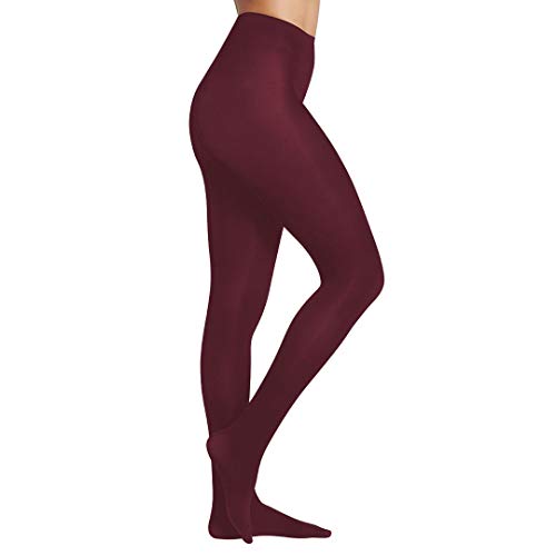 YSABEL MORA 1157-16838-GRANATE-L - Panty Piel Melocoton Mujer Color: Granate Talla: Large YSABEL MORA 1157-16838-GRANATE-L - Panty Piel Melocoton Mujer Color: Granate Talla: Large